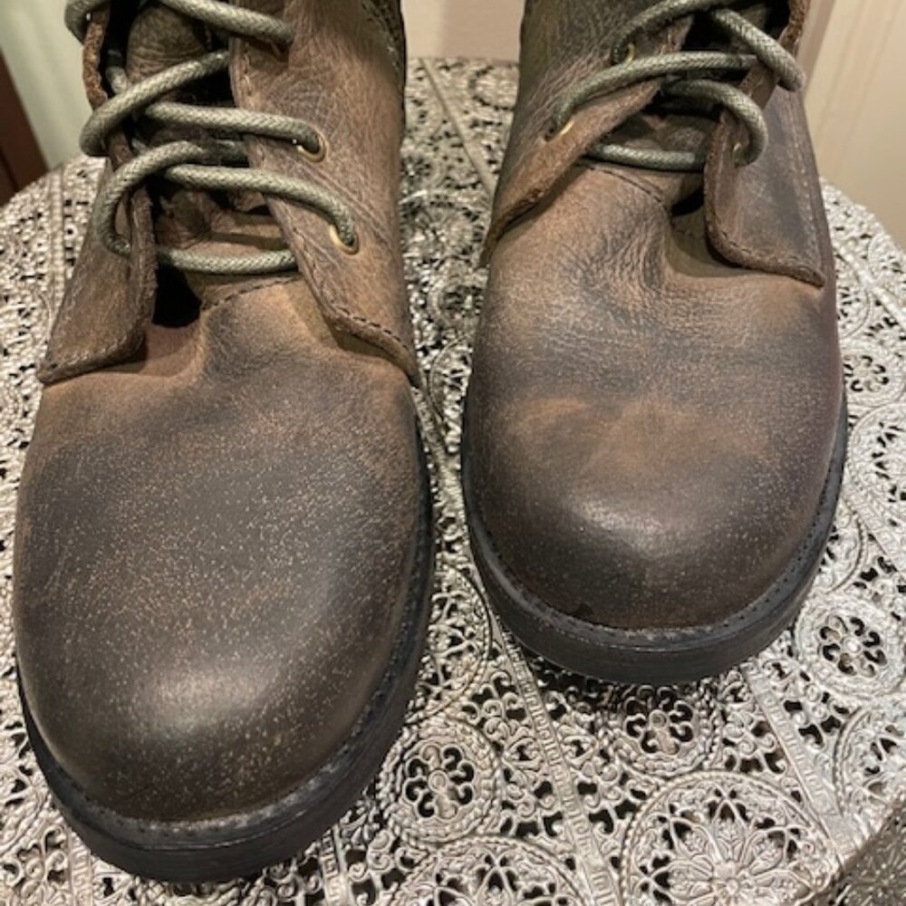 Jeffrey Campbell Ibiza Tall Lace Up Leather Boot 8 - Picture 3 of 6